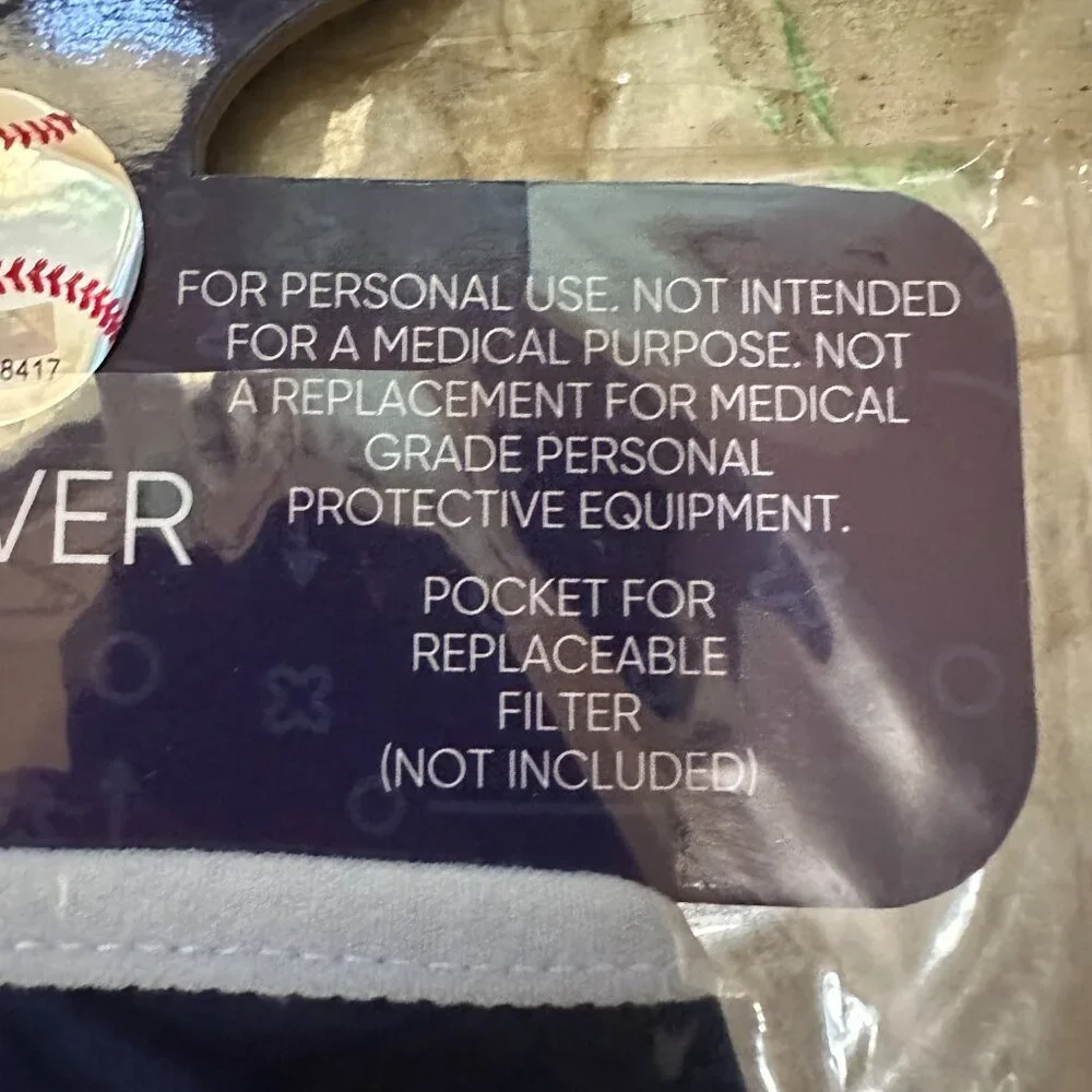 Milwaukee Brewers Face Cover Mask 2 Pack Washable Reuseable Unisex